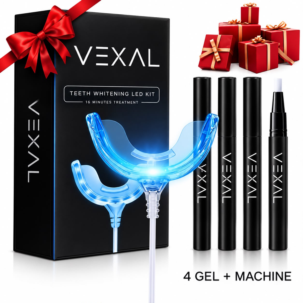 VEXAL LED מכשיר הלבנה — תכונות ומפרט טכני